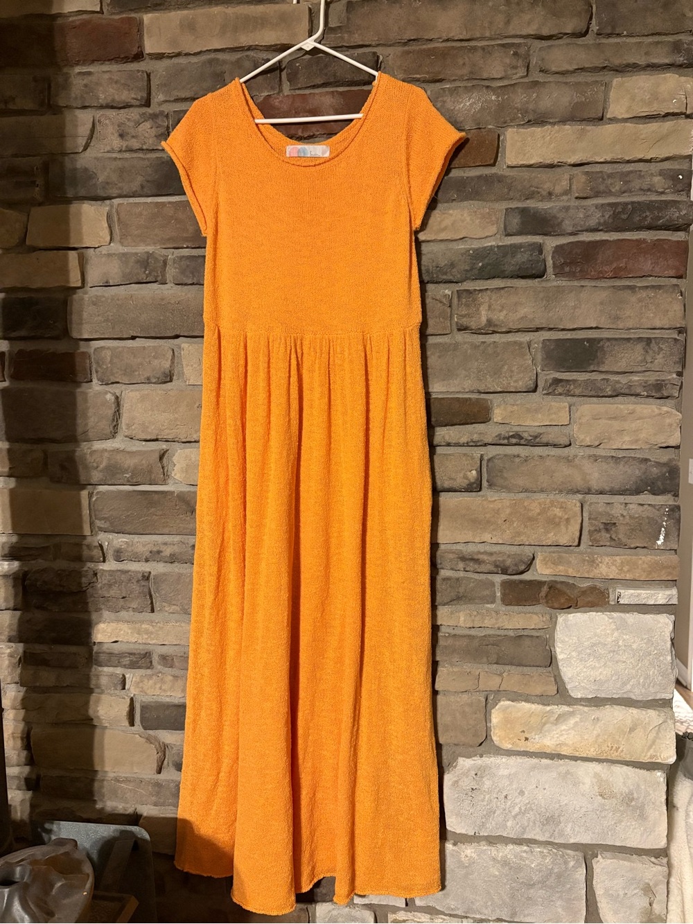 Free People Beach "Meadow" tee maxi dress